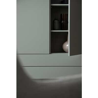 Highboard 3900 - Lack matt, Salbei