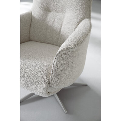 Relaxsessel Riposo - inkl. motorischer Relaxfunktion, Stoff, Graubeige