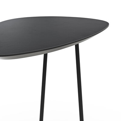 Sofatisch Fano - LBH ca. 57x39x54 cm, Fenix, Schwarz