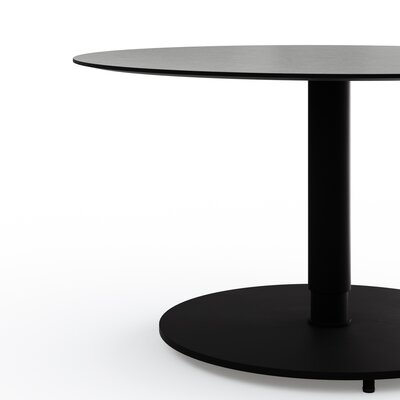 Couchtisch Camas - LBH ca. 75x75x42 cm, Keramik, Schwarz
