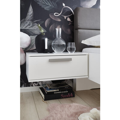 Hängeschrank Viana - Holzwerkstoff, Weiß