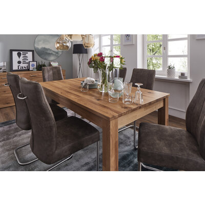 Esstisch Dinner - LB ca. 160x90 cm, Wildeiche massiv