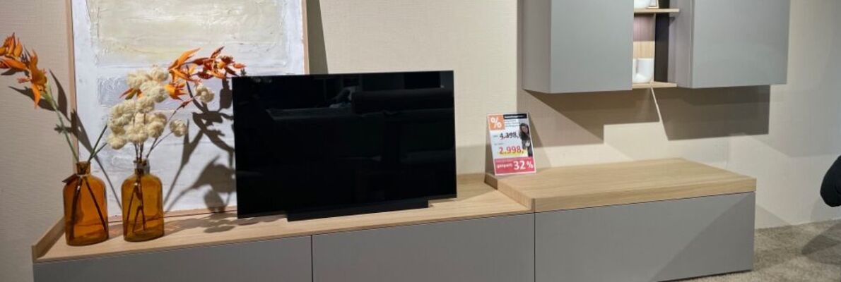 Anbauwand Contur Venzone mit Hängeschränken