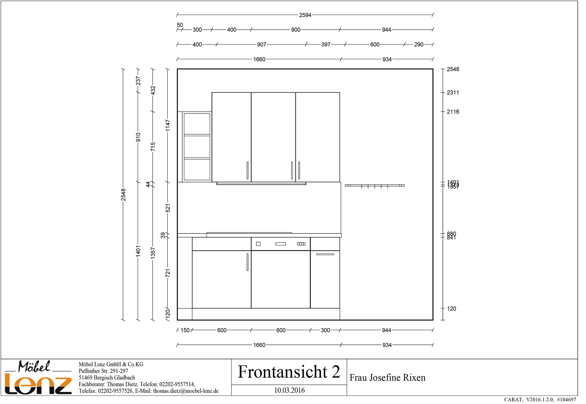 Küche von Frau Rixen